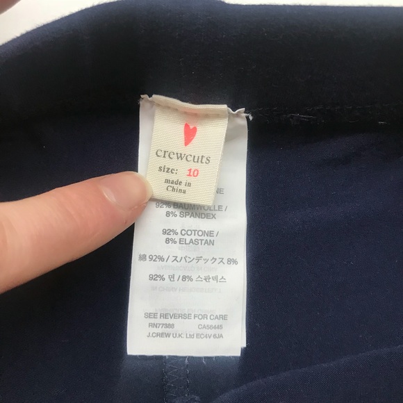 Crewcuts size 10 sparkly polkadot pants. - Picture 5 of 6